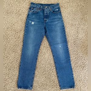 NWOT Levi’s 501 Medium Was Denim Jeans